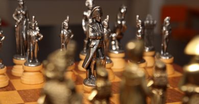 Napoleon auf Schachbrett